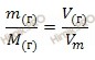 формула устанавливающая связь между массой и объемом газа
