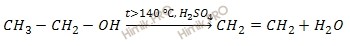 уравнение реакции получения этилена из этилового спирта