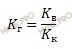 формула константы гидролиза