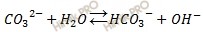 ионное уравнение гидролиза карбоната лития первая ступень
