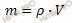 формула нахождения массы раствора через объем