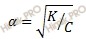 формула нахождения степени диссоциации через константу диссоциации